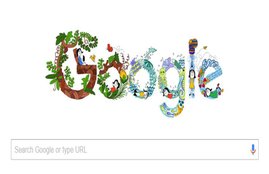 Google India, Google India Celebrates Children's Day, Pune Girl Anvita, Doodle 4 Google Contest, Children's Day Doodle, Jawaharlal Nehru Birth Anniversary, Google India Dedicate its Doodle for Children's Day