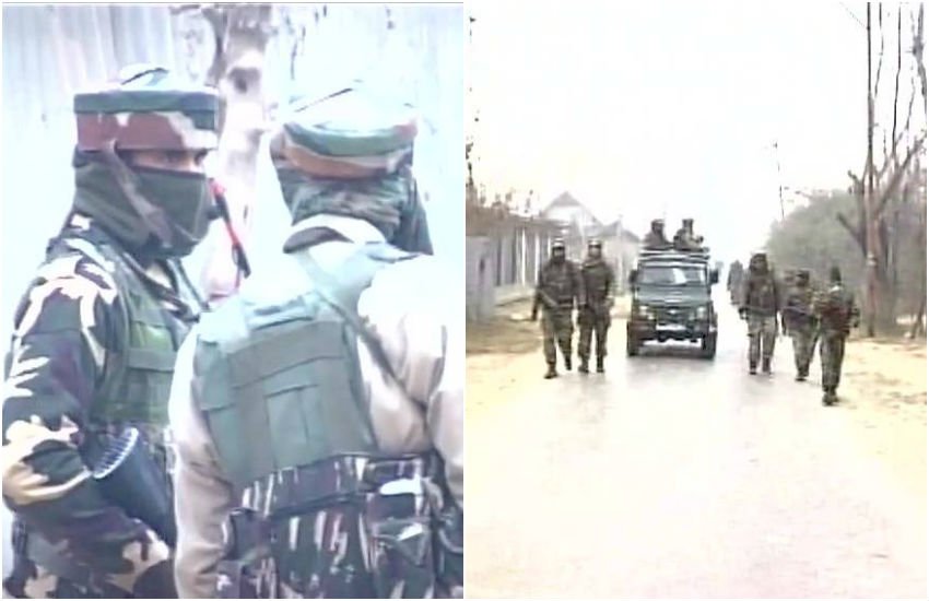 मुठभेड़ के बाद की तस्वीरे। (Photo: ANI)