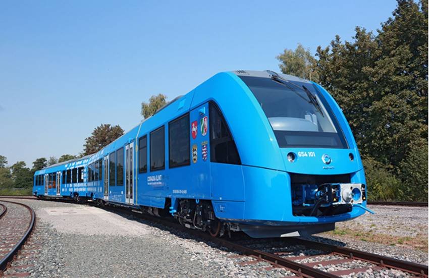 Germany, zero emission train, zero emission passenger train, world's first zero emission train, world's first zero emission passenger train, Coradia iLint, hydrogen, Alstom