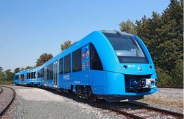 Germany, zero emission train, zero emission passenger train, world's first zero emission train, world's first zero emission passenger train, Coradia iLint, hydrogen, Alstom