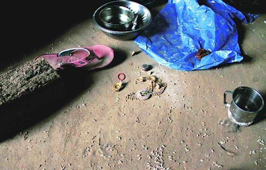 ग्रेटर नोयडा में जहां सामूहिक बलात्कार हुआ वहां की एक तस्वीर।