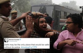 Missing JNU Student, Najeeb Ahmad, JNU, Arvind Kejriwal, Delhi Police, Twitter, Justice for Najeeb, India, Jansatta