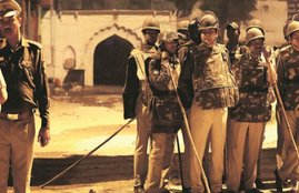 delhi ,delhi police, Jorbagh Karbala