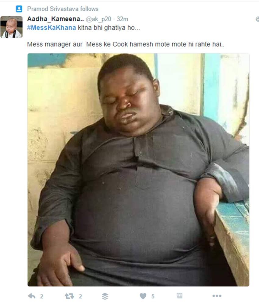 Mess Food, Mess ka Khana, Hostel Food, Engineering Hostels, Hostel Mess, Office Mess, Twitter, Jokes, Funny, India, Jansatta