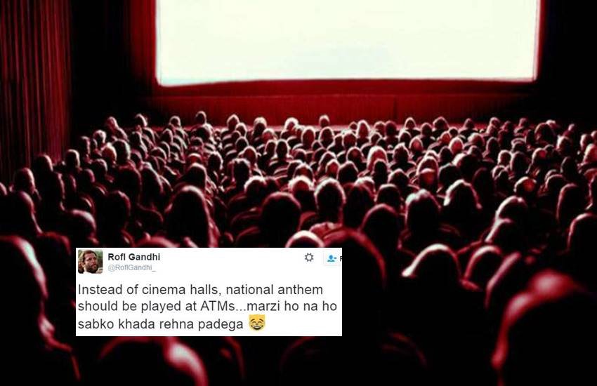 National Anthem, Jana Gana Mana, Supreme Court, Anthem In Movie, National anthem in Movie, National anthem Before Movie, National Anthem in Cinema Halls, Movie Theaters, SC National Anthem, Demonetisation, ATM, Narendra Modi, India, Jansatta