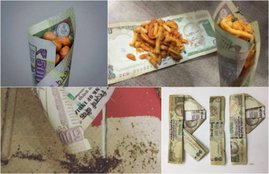 Rs 500 Note, Rs 1000 Note, 500 and 1000 Note, Tackle Notes, Exchange 500 1000 notes, Demonetization, Narendra Modi, Black Money, Business, India, Jansatta