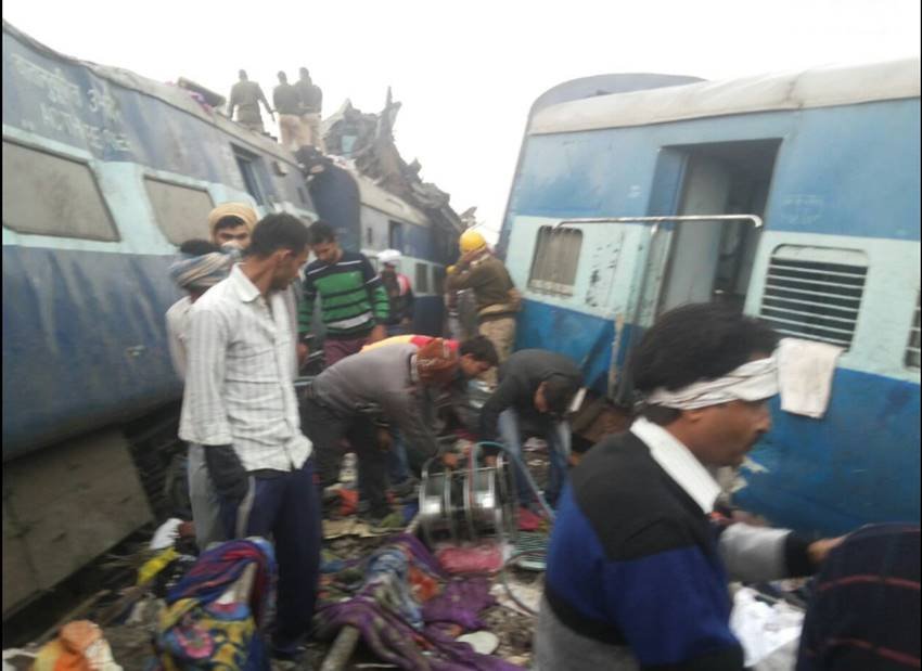 patna indore express, derailment, train accident today, indian railways, patna indore train derail, kanpur train accident death toll, kanpur train accident deaths, train accident, train accident deaths, train accident death toll, kanpur indore train accident deaths, PAtna Indore express, Kanpur, Kanpur train, Kanpur train accident, Kanpur derailed train, Kanpur train derail, Jansatta