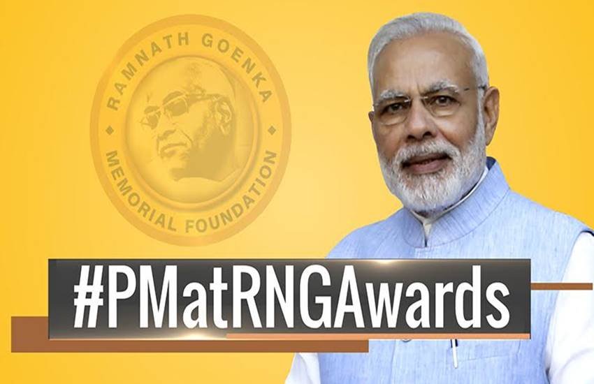 Ramnath Goenka Awards, RNG Awards 2016, Narendra Modi, PM Modi at RNG, Journalism Awards, Indian Express, Ramnath Goenka, Ramnath Goenka Award winners, Journalism in India, JansattaRamnath Goenka Awards, RNG Awards 2016, Narendra Modi, PM Modi at RNG, Journalism Awards, Indian Express, Ramnath Goenka, Ramnath Goenka Award winners, Journalism in India, Jansatta