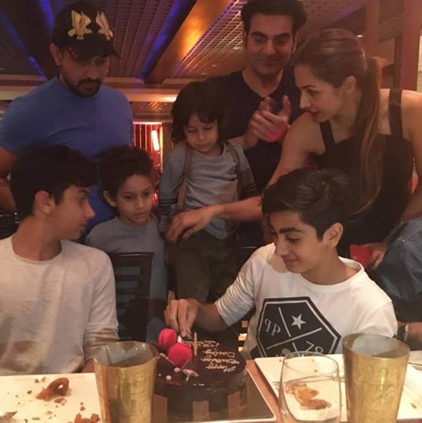 arbaaz khan, malaika arora, salman khan
