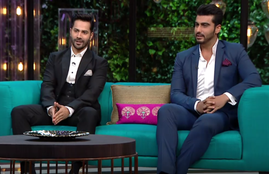 koffee with karan, varun dhawan, arjun kapoor