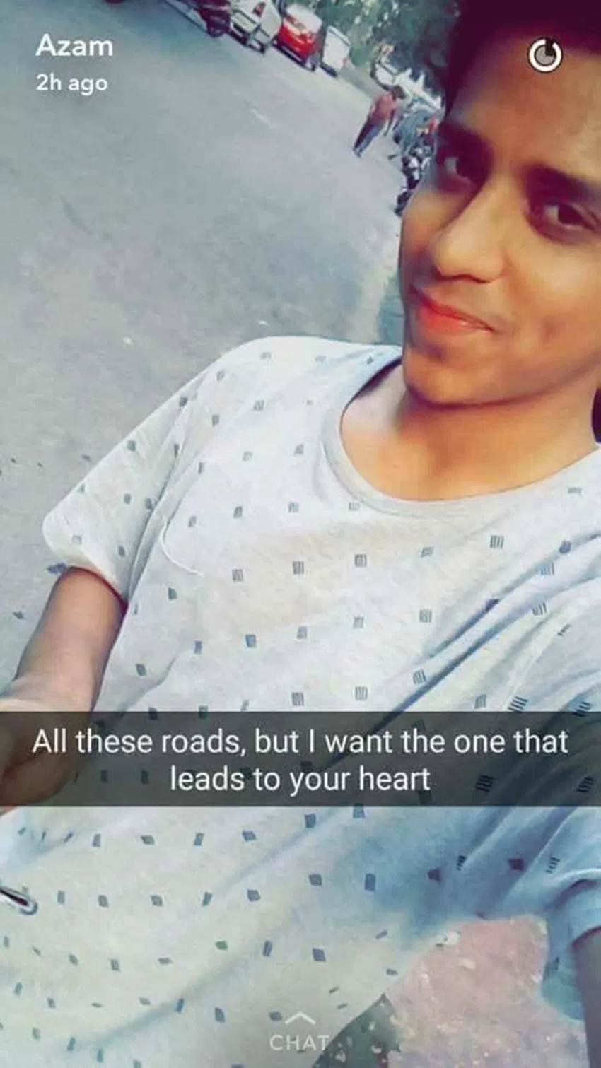 Azamuddin Mohammed, Snapchat, love proposal, how to propose a girl, how to propose a boy