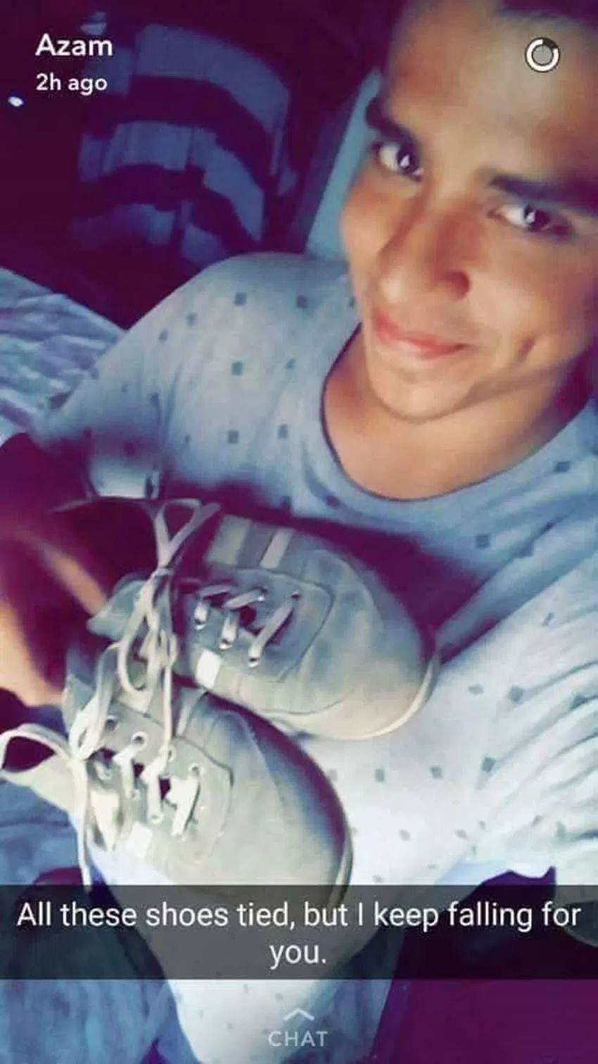 Azamuddin Mohammed, Snapchat, love proposal, how to propose a girl, how to propose a boy