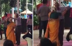 सीनियर सिटीजन कपल ने किया इस तरह का डांस, सोशल मीडिया पर धूम मचा रहा उनका VIDEO