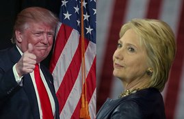 American Elections, US President Election, American Polls Live Updates, US President Election Results, America New President, USA Election live, US President Election Live, Hillary vs Trump, Clinton vs Trump, Donald Trump, Hillary Clinton, Democratic, Republican, Barack Obama, United States Elections, World, Jansatta