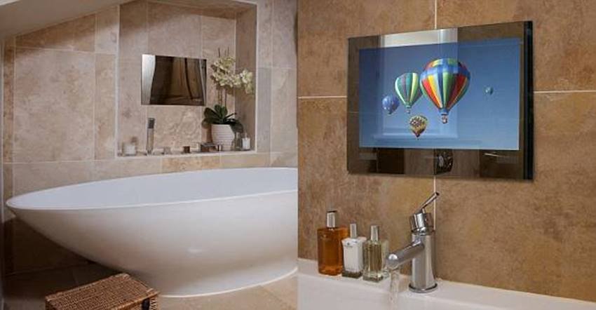 inbuilt sofa, tv with mirror two in one, coffee table
