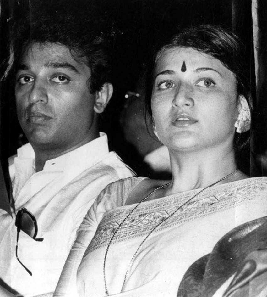 kamal hassan, gauthami, vani ganpathy, sarika