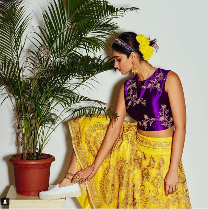 ileana dcruz, rustom, wedding photoshoot, indian bride