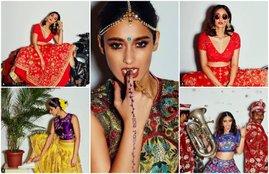 ileana dcruz, rustom, wedding photoshoot, indian bride