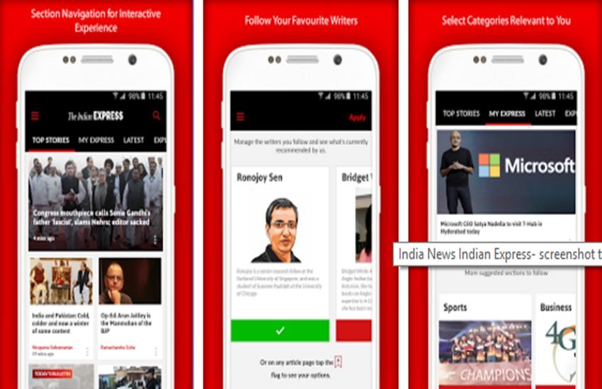DOD awards-2016, the indian express, mobile app, best news app, loksatta.com, jansatta.com