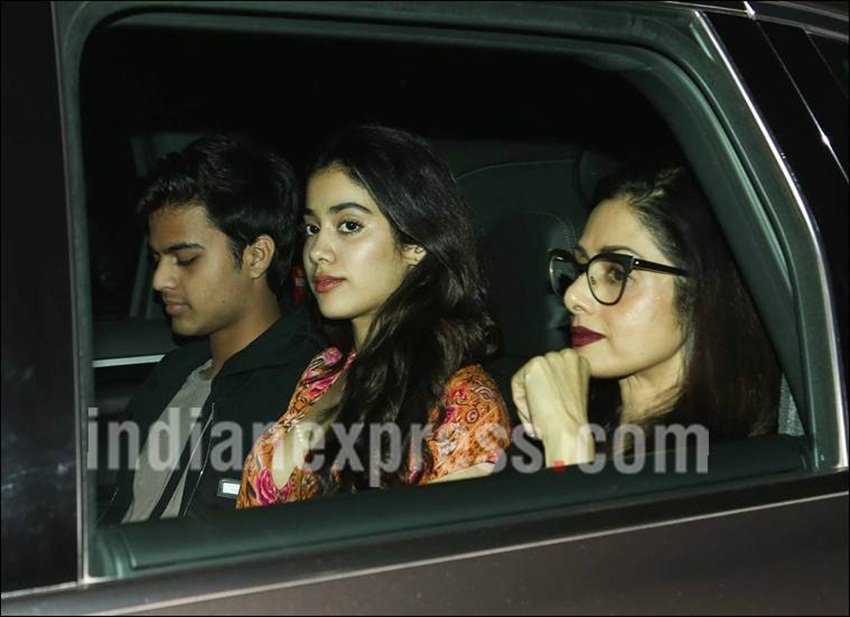 jahnvi kapoor, sridevi, boney kapoor