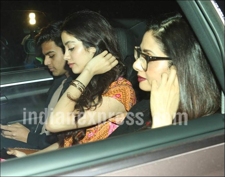 jahnvi kapoor, sridevi, boney kapoor