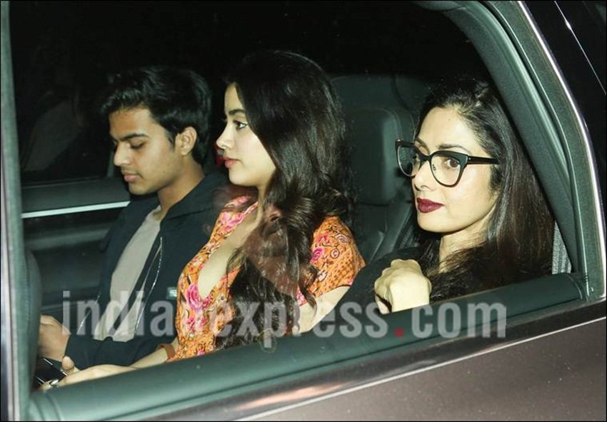 jahnvi kapoor, sridevi, boney kapoor