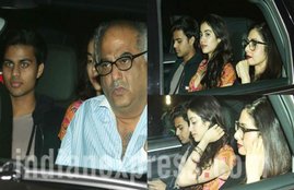jahnvi kapoor, sridevi, boney kapoor