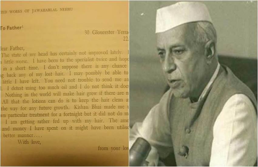 jawaharlal nehru, jawaharlal nehru letter to father, 11-year-old jawarlal nehru, hair loss, jawaharlal nehru hair loss, Indira Gandhi, Motilal Nehru, Nehru Secrets, Nehru letters, History of India, India, Jansatta