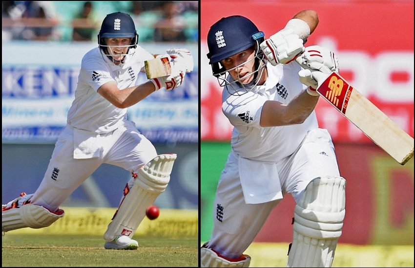 राजकोट टेस्ट में खेलते जो रूट। (Photo: PTI)