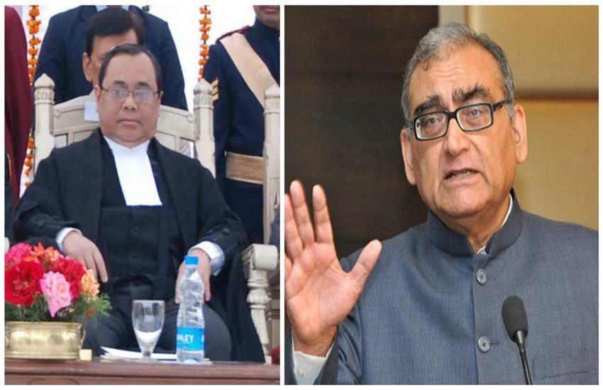 जस्टिस रंजन गोगोई और जस्टिस मार्कन्डेय काटजू (फाइल फोटो)