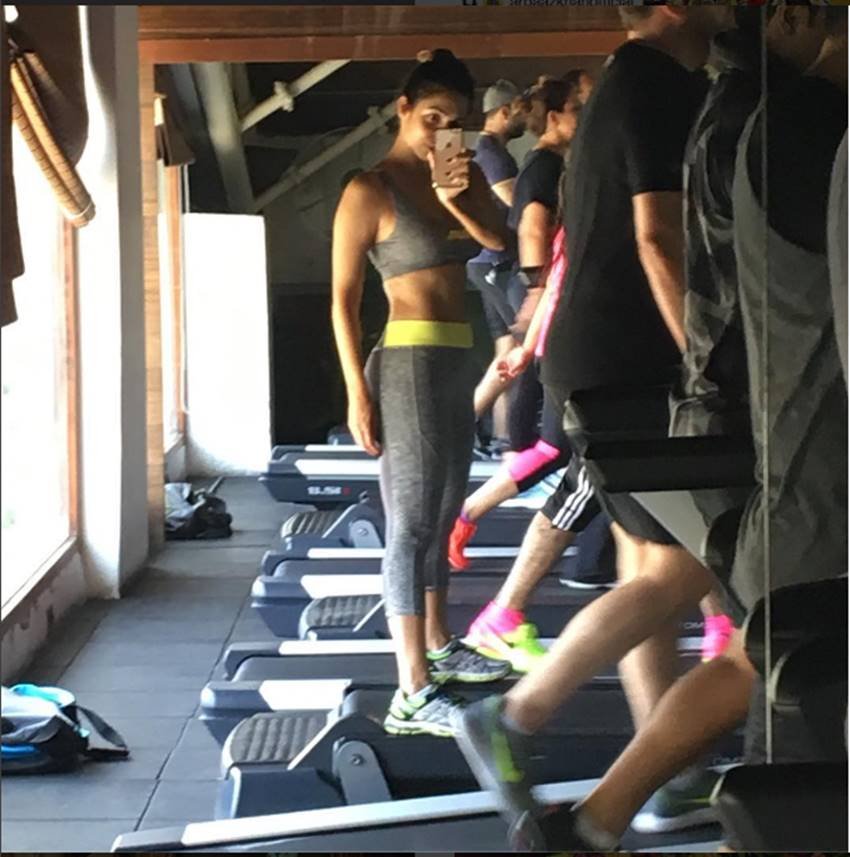 malaika arora khan, gym workout, pilates session