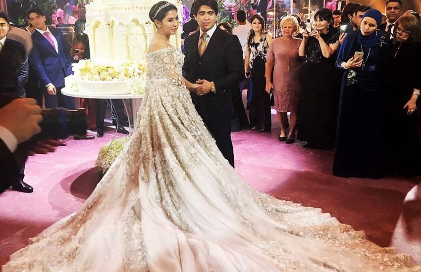 शादी में दूल्हा और दुल्हन। (Photo Source: Instagram)