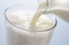 cow milk, buffalo milk, soya milk, oat milk