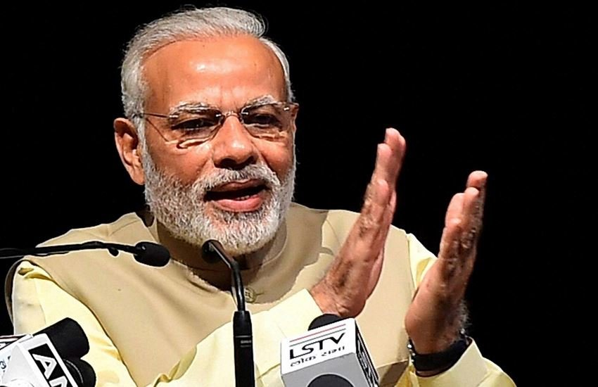 प्रधानमंत्री नरेंद्र मोदी। (PTI Photo by Kamal Singh)
