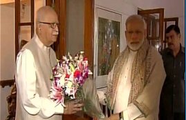 modi advani birthday wishes november 2016
