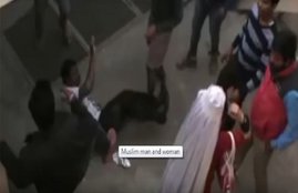 सोशल मीडिया पर वायरल वीडियो का स्क्रीन ग्रैब।