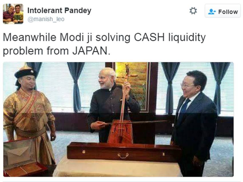 Narendra Modi, Modi in Japan, Rs 500 and 1000 Notes, Notes bam, Demonetisation, 100 Notes, Bank, ATM Notes, India, Jansatta