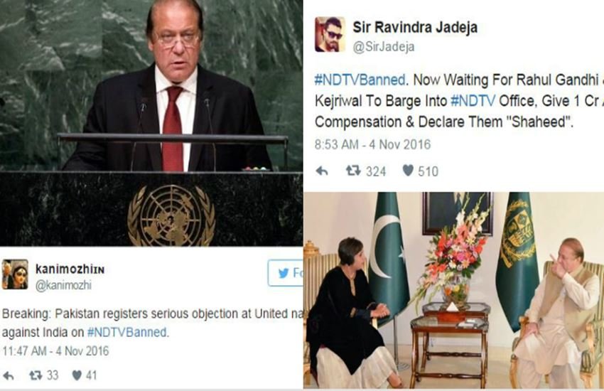 NDTV, NDTVBanned, NDTVBanned trending
