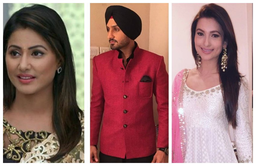 harbhajan singh, gauhar khan, kinshuk mahajan, hina khan, krushna abhishek