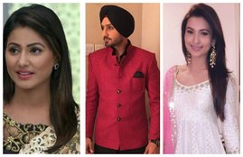 harbhajan singh, gauhar khan, kinshuk mahajan, hina khan, krushna abhishek