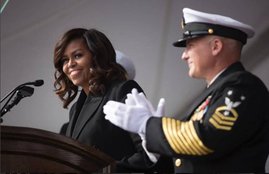 michelle obama, barack obama, vogue