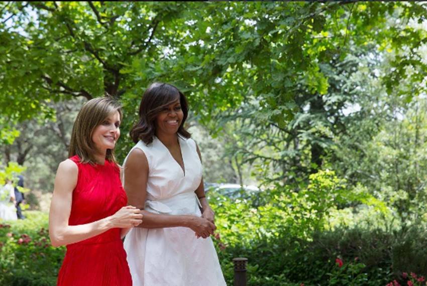 michelle obama, barack obama, vogue