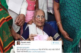 Twitter slams kejriwal over PM Modi of using his mother for politics