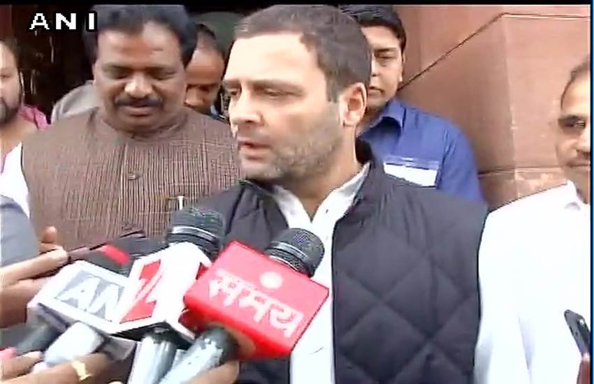 राहुल गांधी। (Source: ANI)