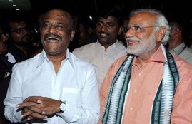 narendra modi, rajnikant, demonetisation