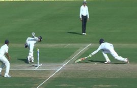 Wriddhiman Saha, saha run out, india vs england test, ind vs eng test, haseeb hameed run out, dhoni style run out, Visakhapatnam test, live cricket score, cricket news