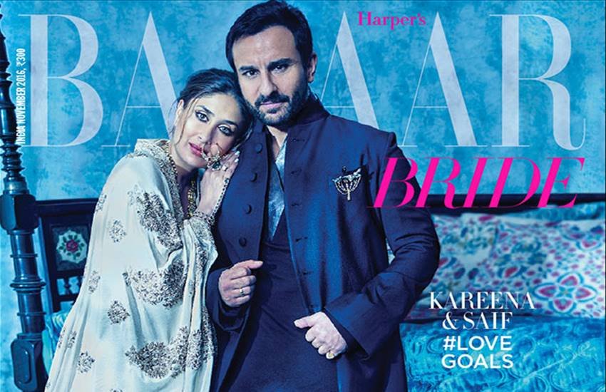 kareena kapoor, kareena kapoor khan, kareena kapoor khan pregnant, kareena kapoor pregnant, saif ali khan, anamika khanna, anju modi, celebrity fashion, celebrity outfit, celebrity spotting, celebrity style, franco, gem plaza, gemfields, gyan, harpers bazaar, harpers bazaar bride november '16 issue, kareena kapoor khan, nilesh c kothavale, r burman, rajesh pratap singh, rishta by arjun saluja, rohit bal, sabyasachi, sagar v rahurkar, saif ali khan, shantanu & nikhil, srishti tewari, subhash vagal, varun bahl, bollywood, celebrities, movies, news, entertainment