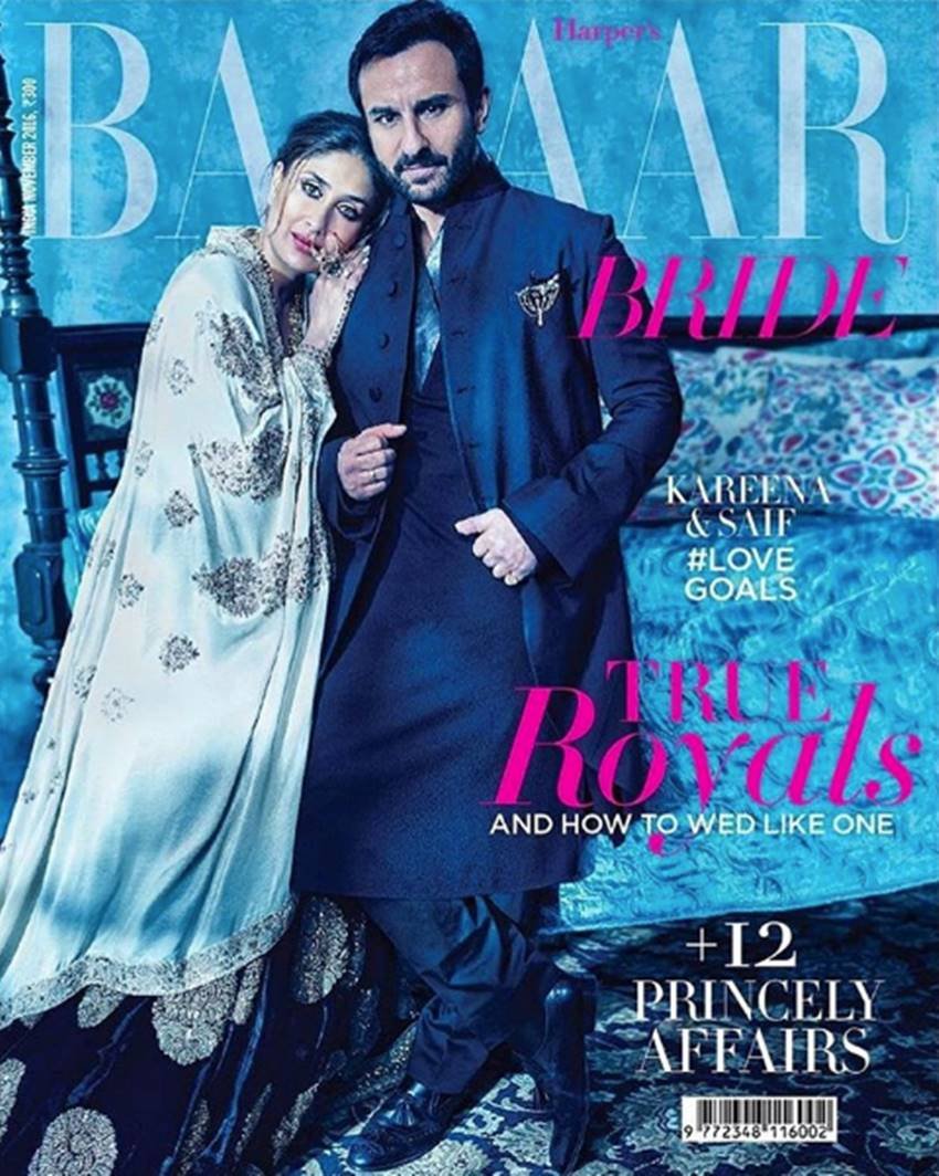 kareena kapoor, kareena kapoor khan, kareena kapoor khan pregnant, kareena kapoor pregnant, saif ali khan, anamika khanna, anju modi, celebrity fashion, celebrity outfit, celebrity spotting, celebrity style, franco, gem plaza, gemfields, gyan, harpers bazaar, harpers bazaar bride november '16 issue, kareena kapoor khan, nilesh c kothavale, r burman, rajesh pratap singh, rishta by arjun saluja, rohit bal, sabyasachi, sagar v rahurkar, saif ali khan, shantanu & nikhil, srishti tewari, subhash vagal, varun bahl, bollywood, celebrities, movies, news, entertainment