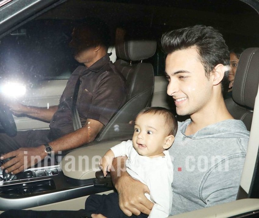 salman khan, salim khan, ahil, arpita, arbaaz