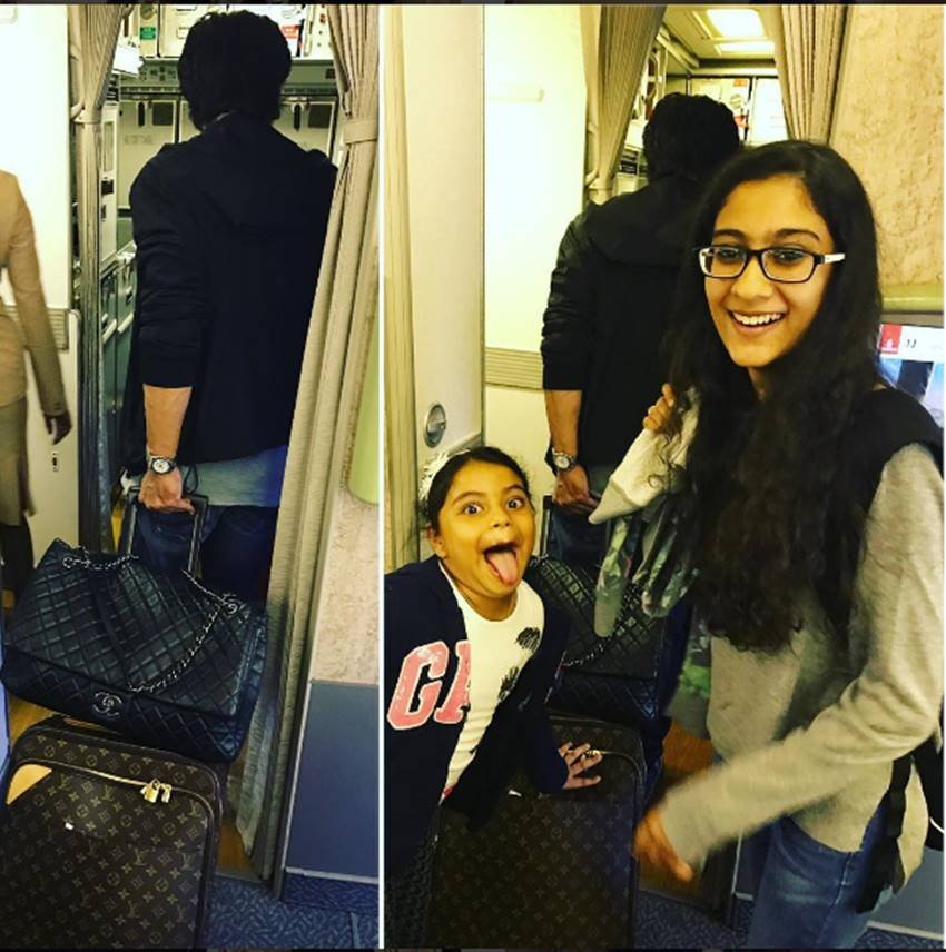 shahrukh khan, sushmita sen, airport